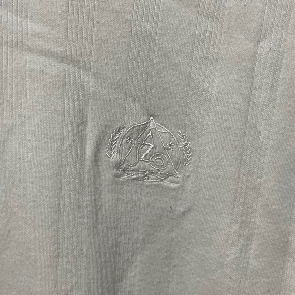 vintage 90s Arizona jean company 4 metal button long sleeve Henley style shirt - Picture 2 of 6